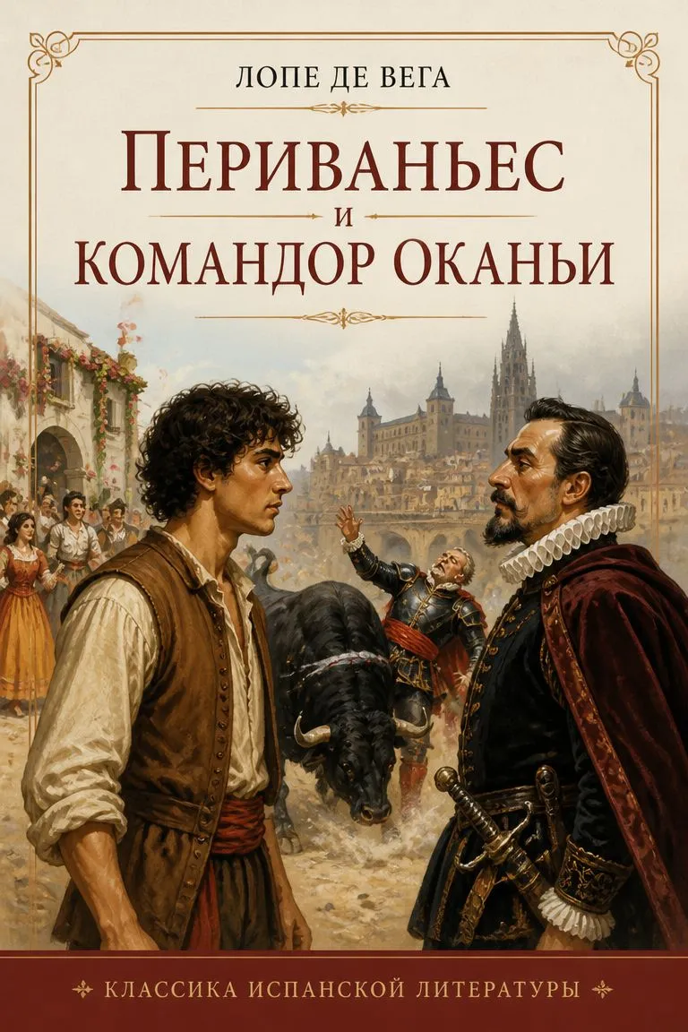 Периваньес и командор Оканьи — обложка книги