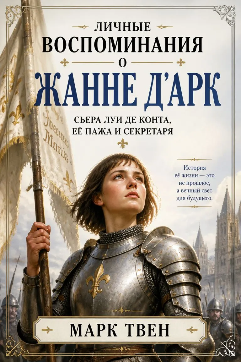 Личные воспоминания о Жанне д'Арк сьера Луи де Конта, её пажа и секретаря — обложка книги