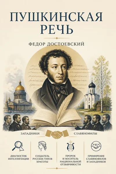 Пушкинская речь — обложка книги