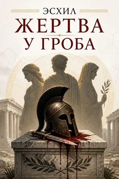 Жертва у гроба — обложка книги