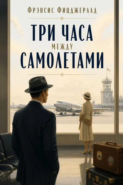 Три часа между самолетами — обложка книги