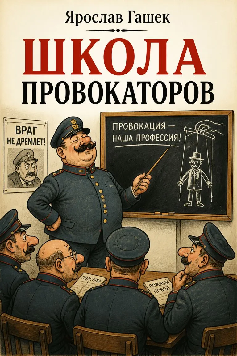 Школа провокаторов — обложка книги