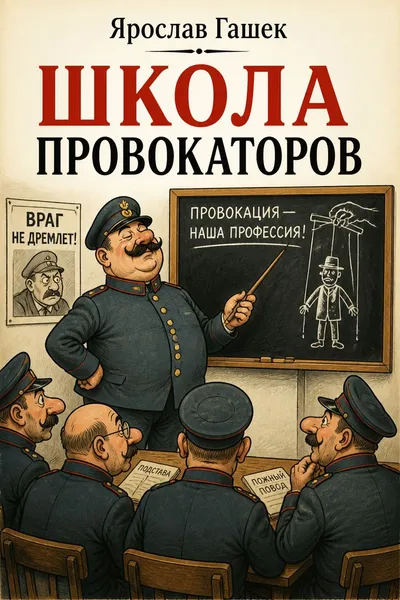 Школа провокаторов — обложка книги