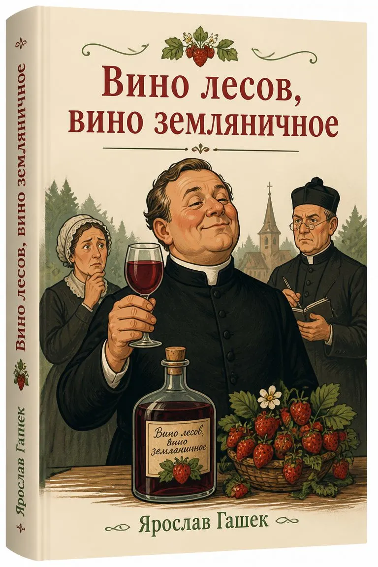 Вино лесов, вино земляничное — обложка книги