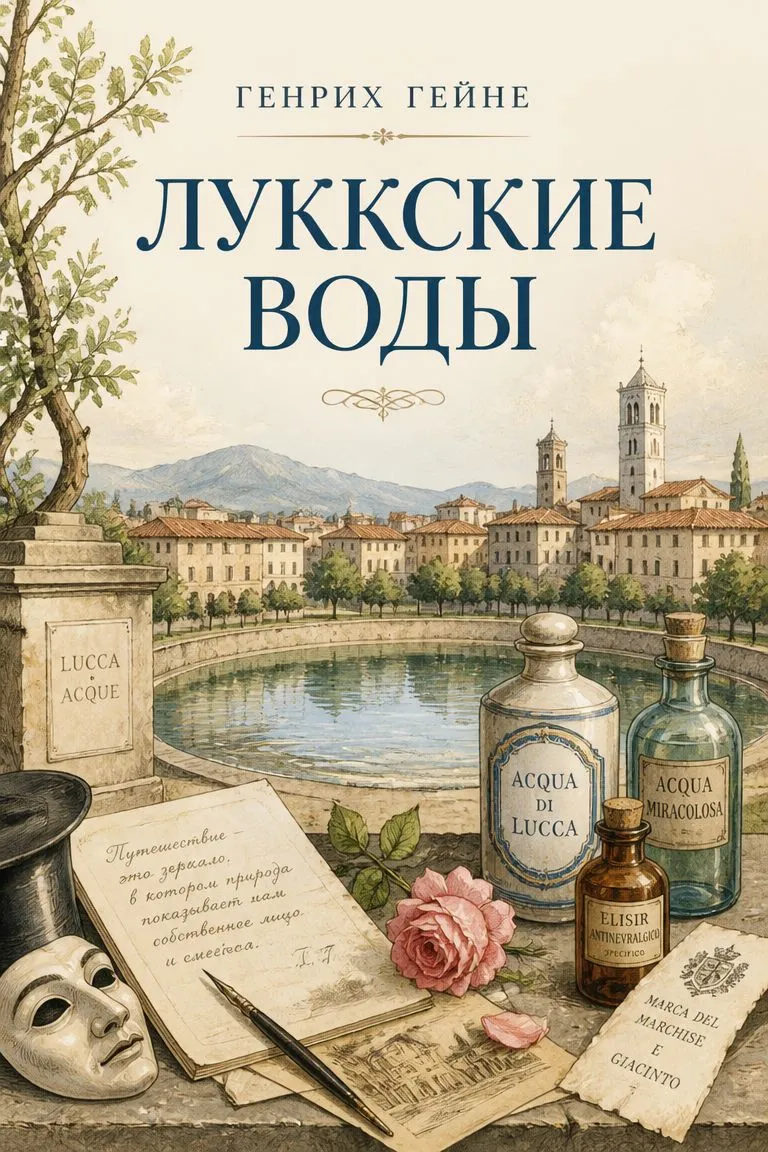Луккские воды — обложка книги