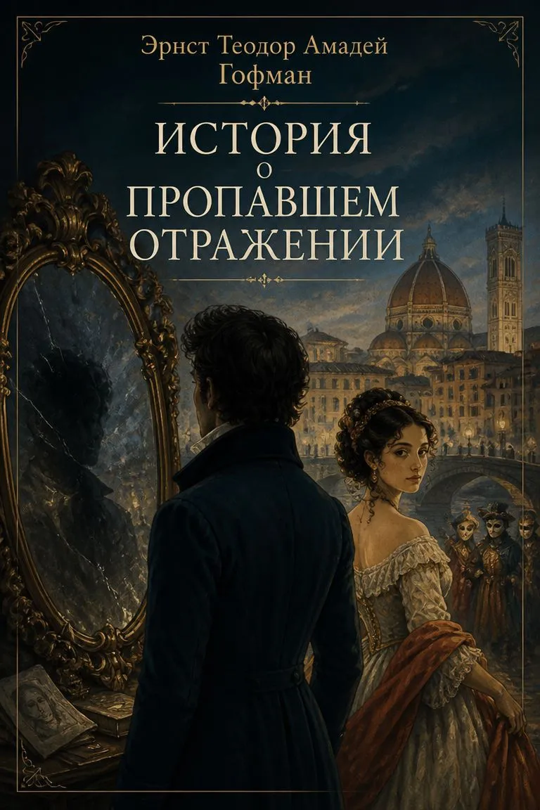 История о пропавшем отражении — обложка книги