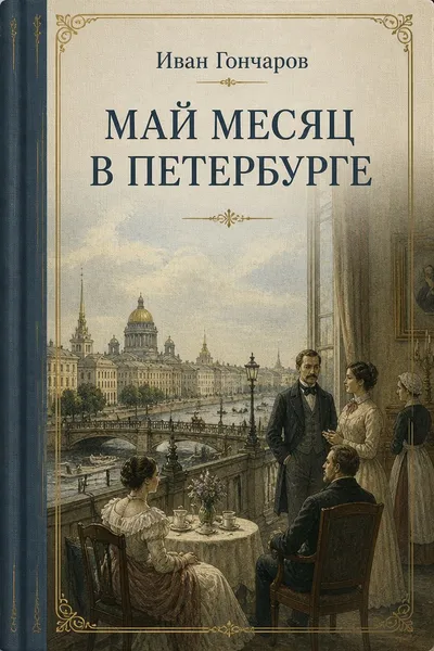 Май месяц в Петербурге — обложка книги