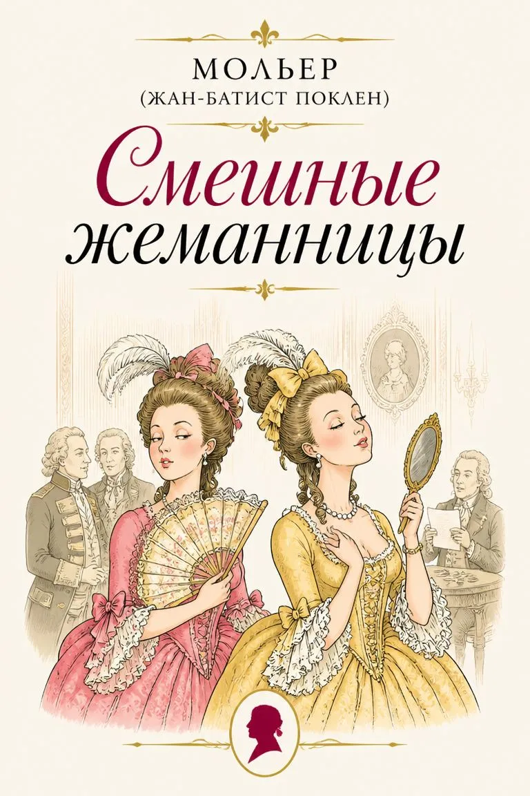 Смешные жеманницы — обложка книги