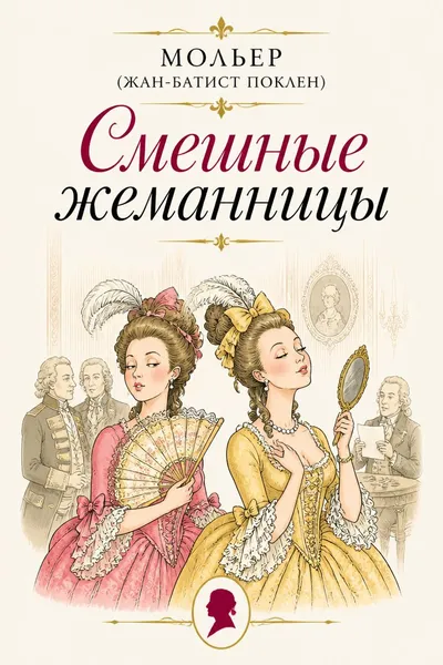 Смешные жеманницы — обложка книги