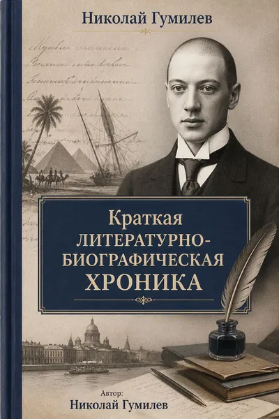 Николай Гумилев - Краткая литературно-биографическая хроника — обложка книги