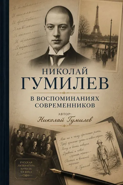 Николай Гумилев в воспоминаниях современников — обложка книги