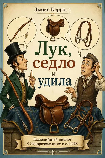 Лук, седло и удила — обложка книги