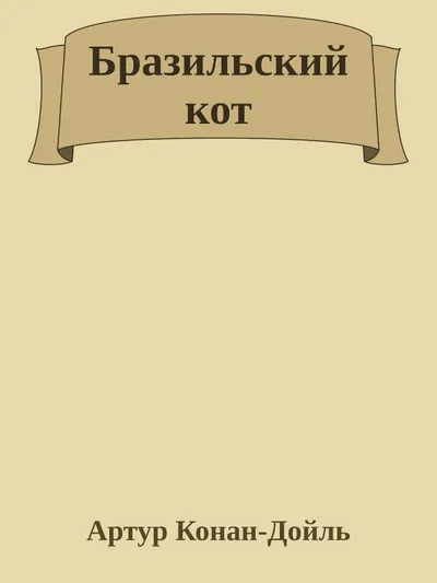 Бразильский кот — обложка книги