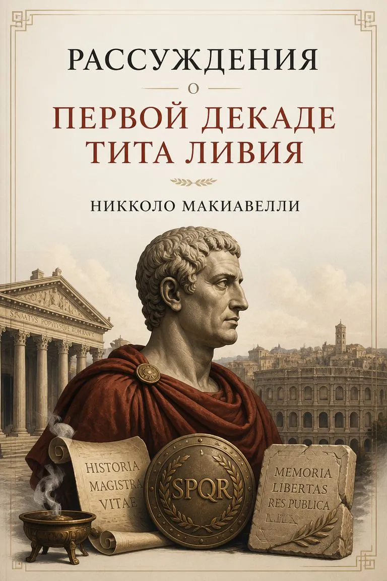 Рассуждения о первой декаде Тита Ливия — обложка книги