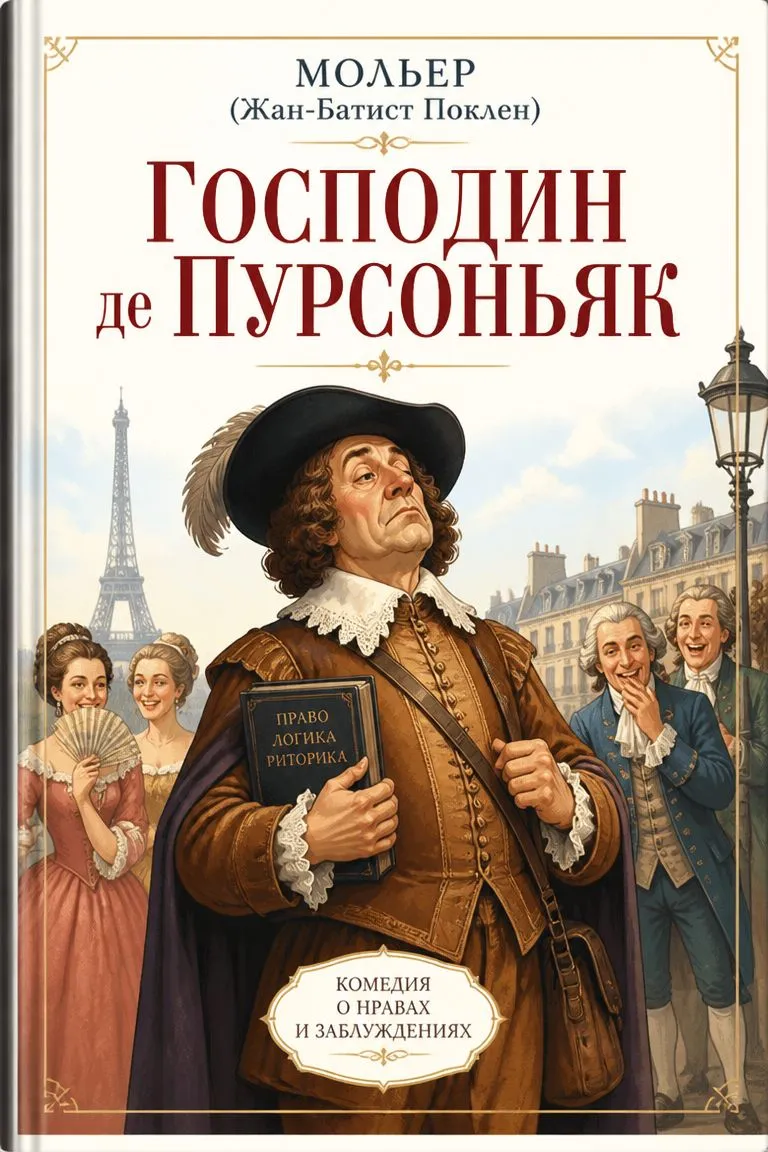 Господин де Пурсоньяк — обложка книги