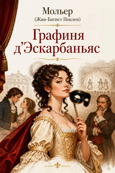 Графиня д'Эскарбаньяс — обложка книги