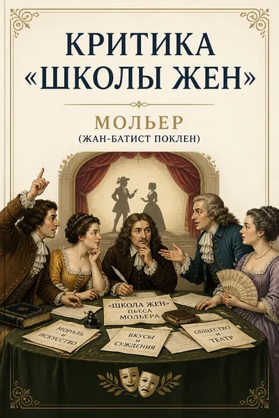 Критика 'Школы жен' — обложка книги