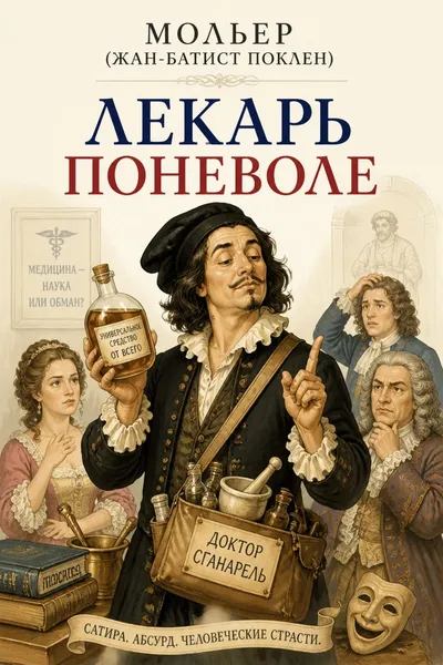 Лекарь поневоле — обложка книги