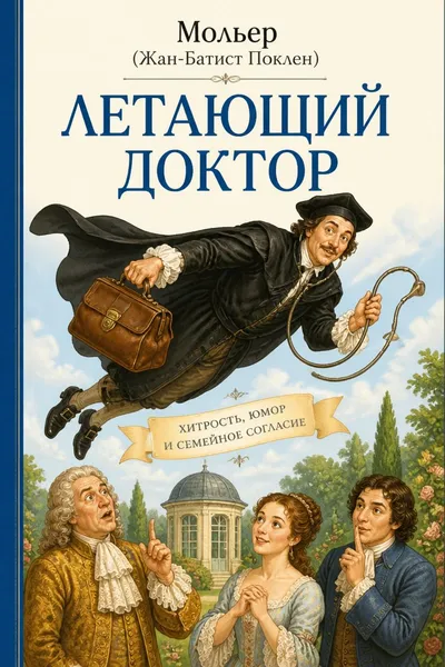 Летающий доктор — обложка книги