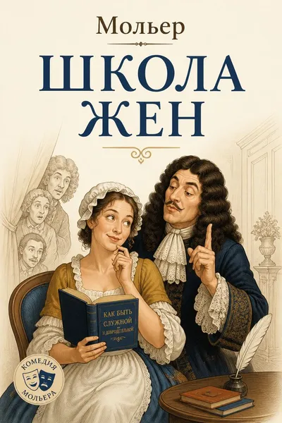 Школа жен — обложка книги
