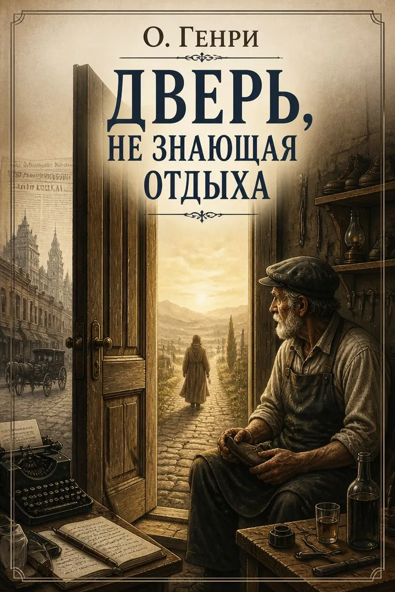 Дверь, не знающая отдыха — обложка книги