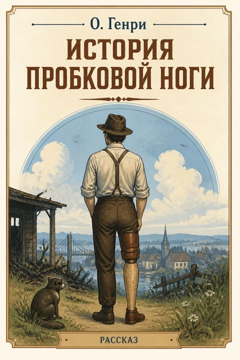 История пробковой ноги — обложка книги