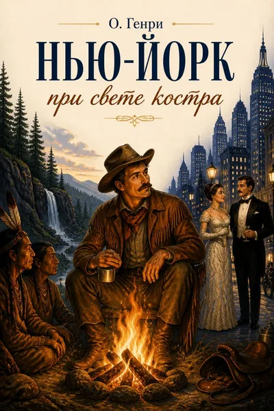 Нью-Йорк при свете костра — обложка книги