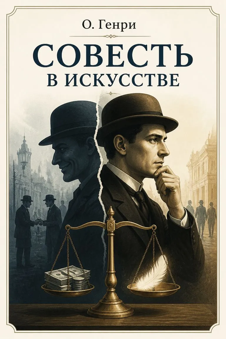 Совесть в искусстве — обложка книги