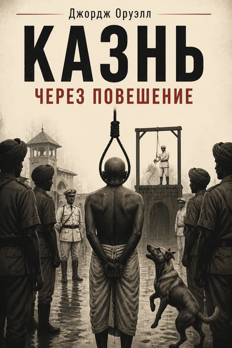 Казнь через повешение — обложка книги