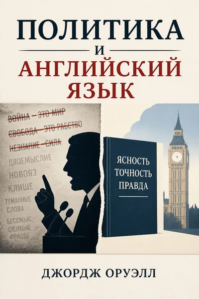 Политика и английский язык — обложка книги
