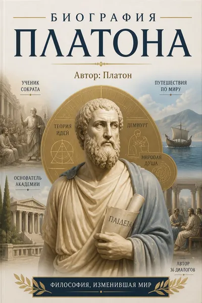 Биография Платона — обложка книги