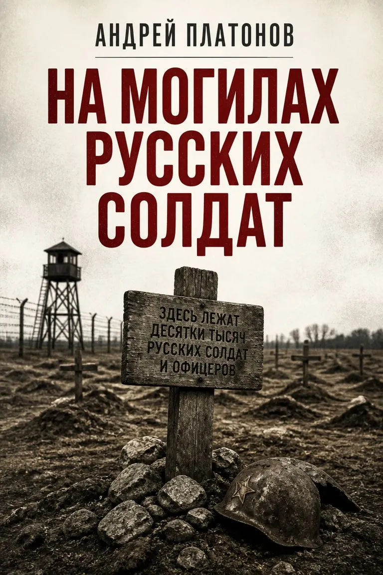 На могилах русских солдат — обложка книги