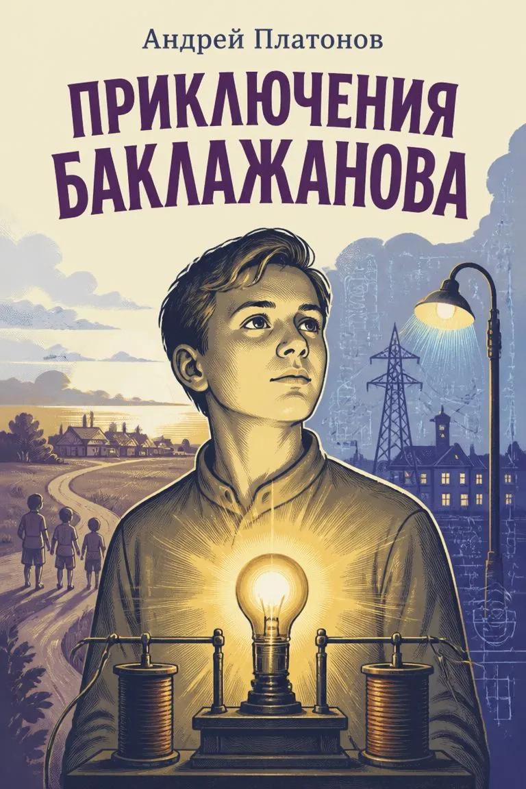Приключения Баклажанова — обложка книги