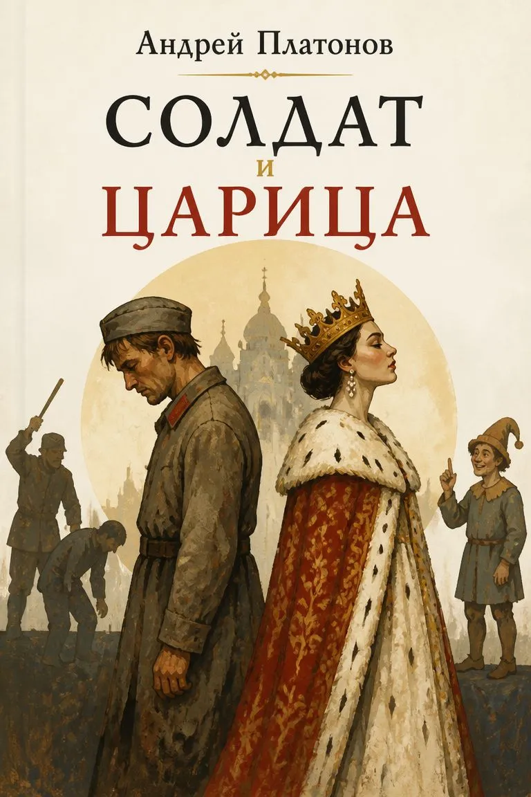 Солдат и царица — обложка книги
