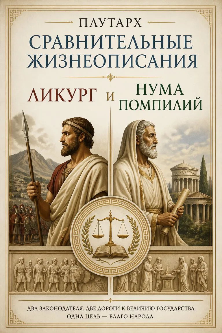 Сравнительные жизнеописания - Ликург и Нума Помпилий — обложка книги