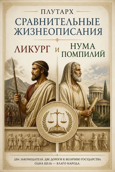 Сравнительные жизнеописания - Ликург и Нума Помпилий — обложка книги