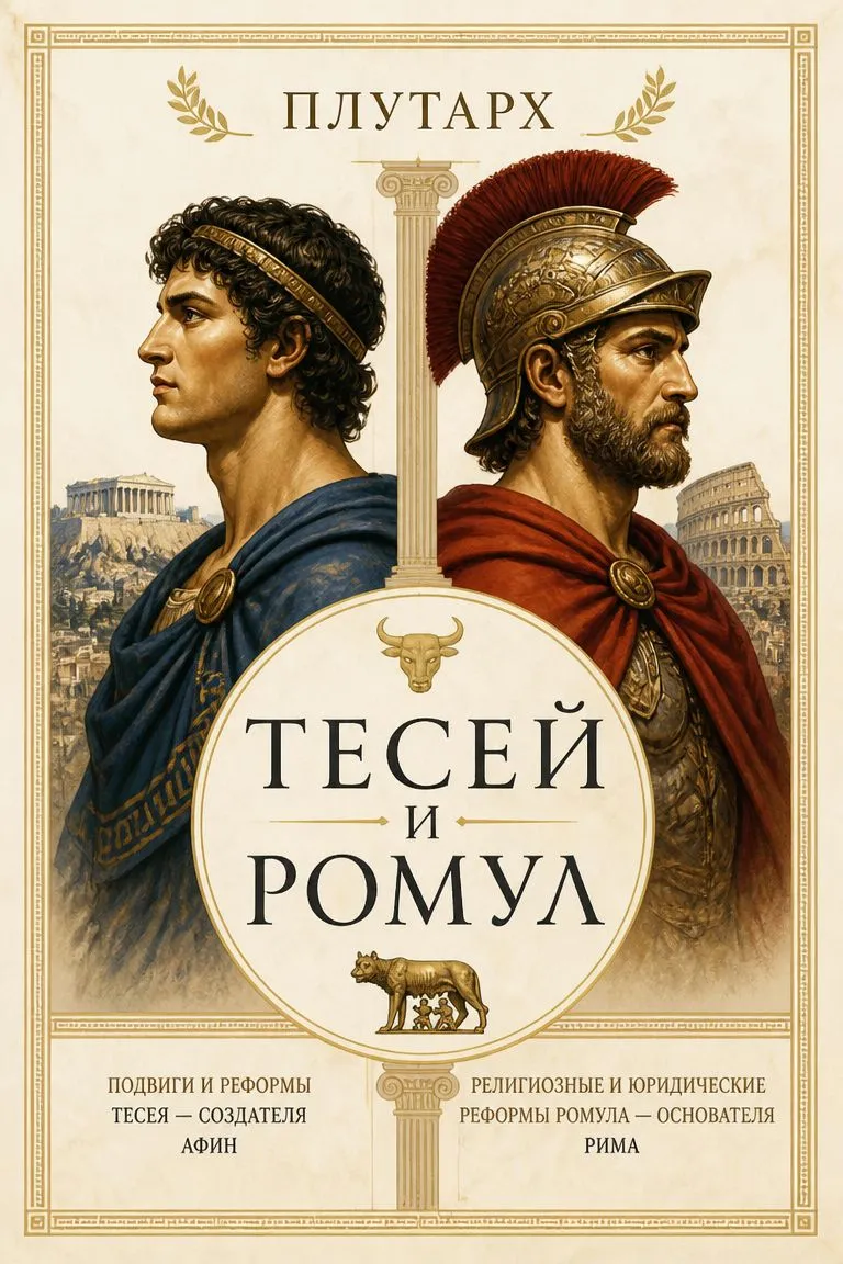 Тесей и Ромул — обложка книги