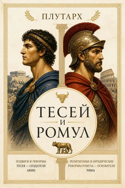 Тесей и Ромул — обложка книги