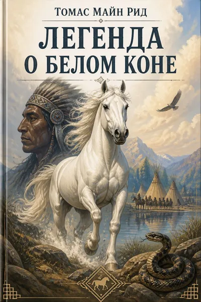 Легенда о белом коне — обложка книги