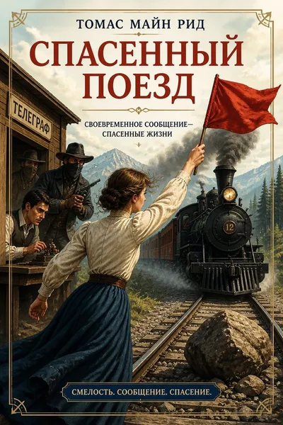 Спасенный поезд — обложка книги