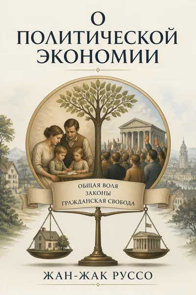 О политической экономии — обложка книги