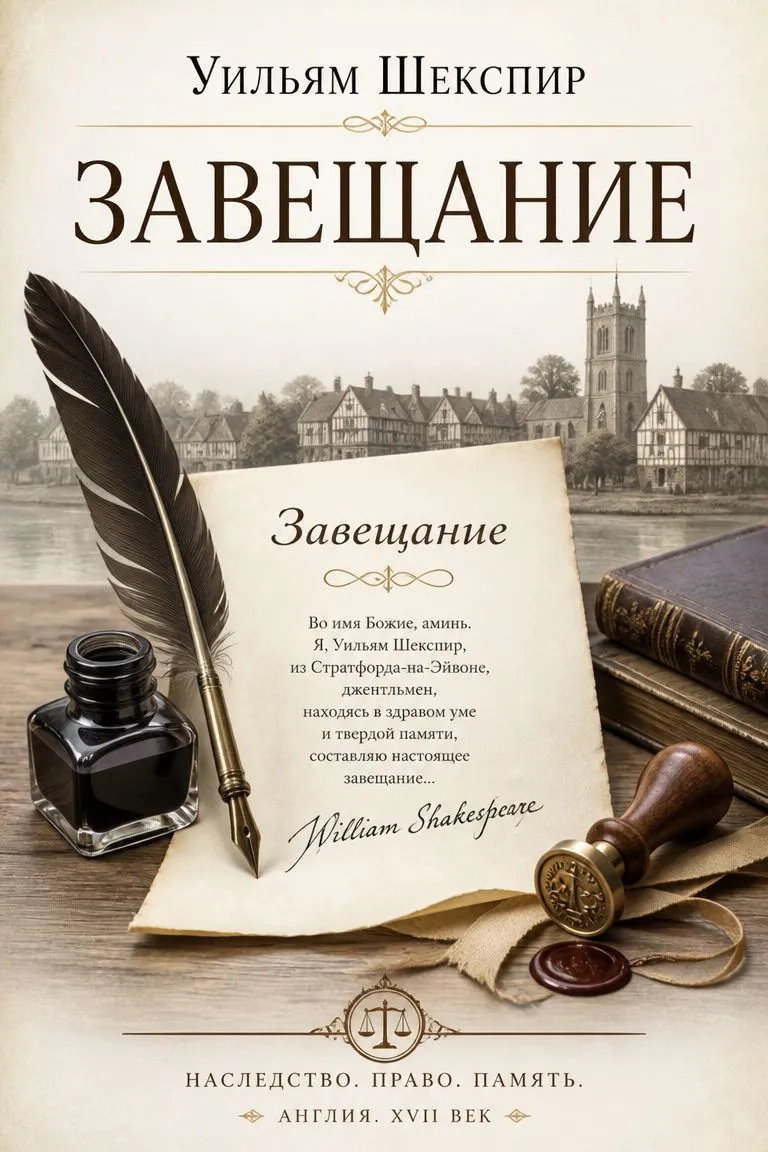 Завещание — обложка книги