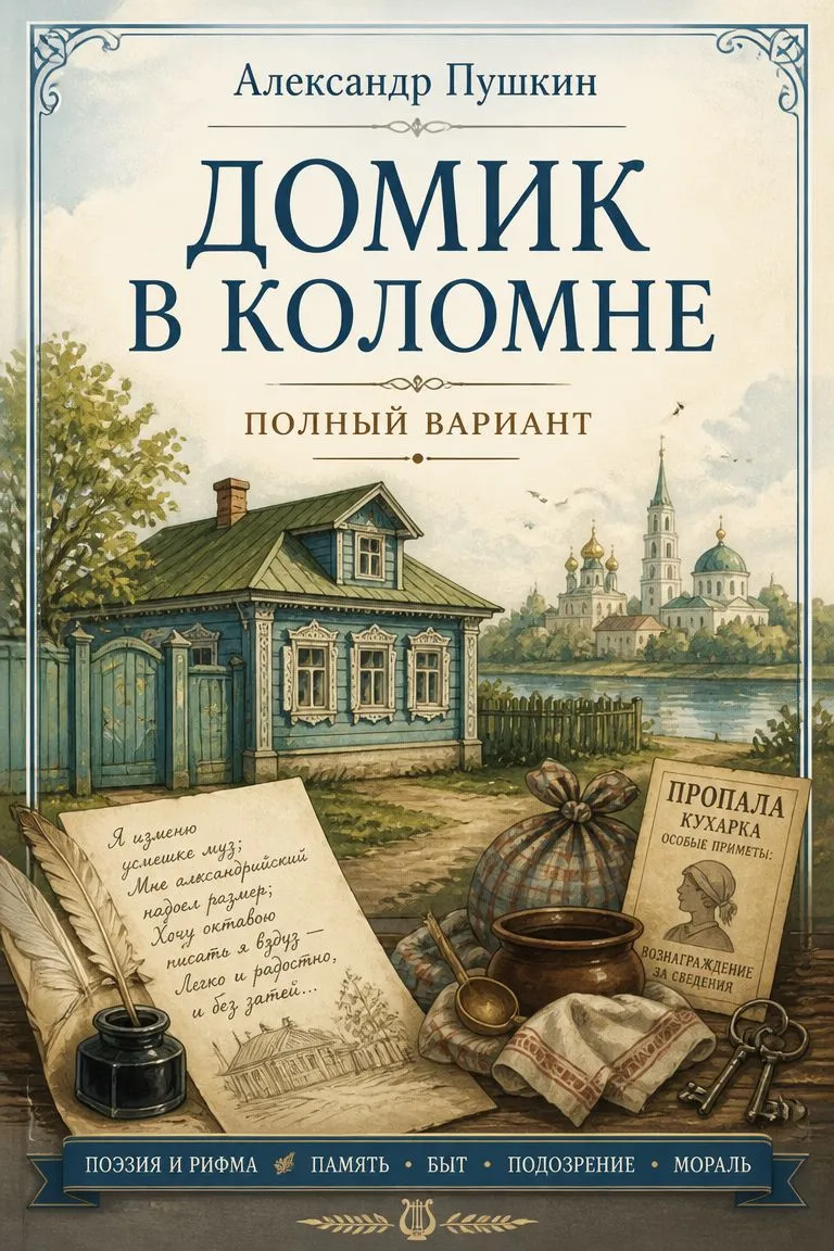 Домик в Коломне. Полный вариант — обложка книги