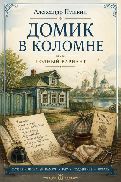 Домик в Коломне. Полный вариант — обложка книги