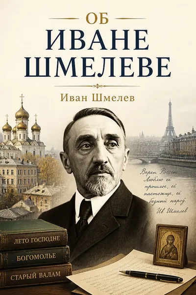 Об Иване Шмелеве — обложка книги