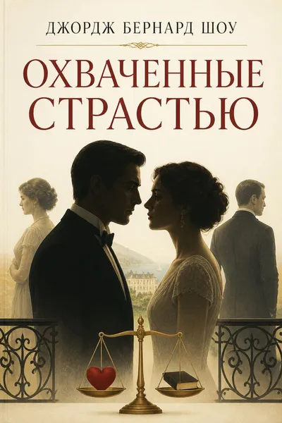 Охваченные страстью — обложка книги
