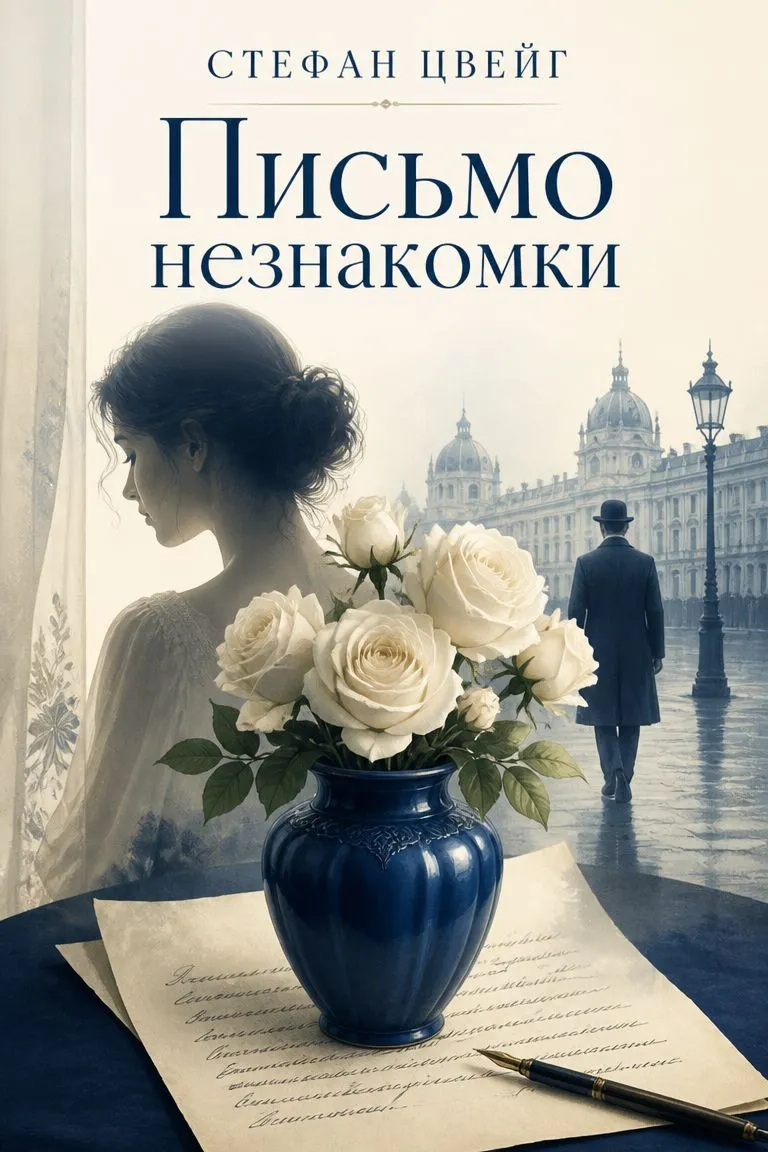 Письмо незнакомки — обложка книги