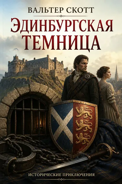 Эдинбургская темница — обложка книги