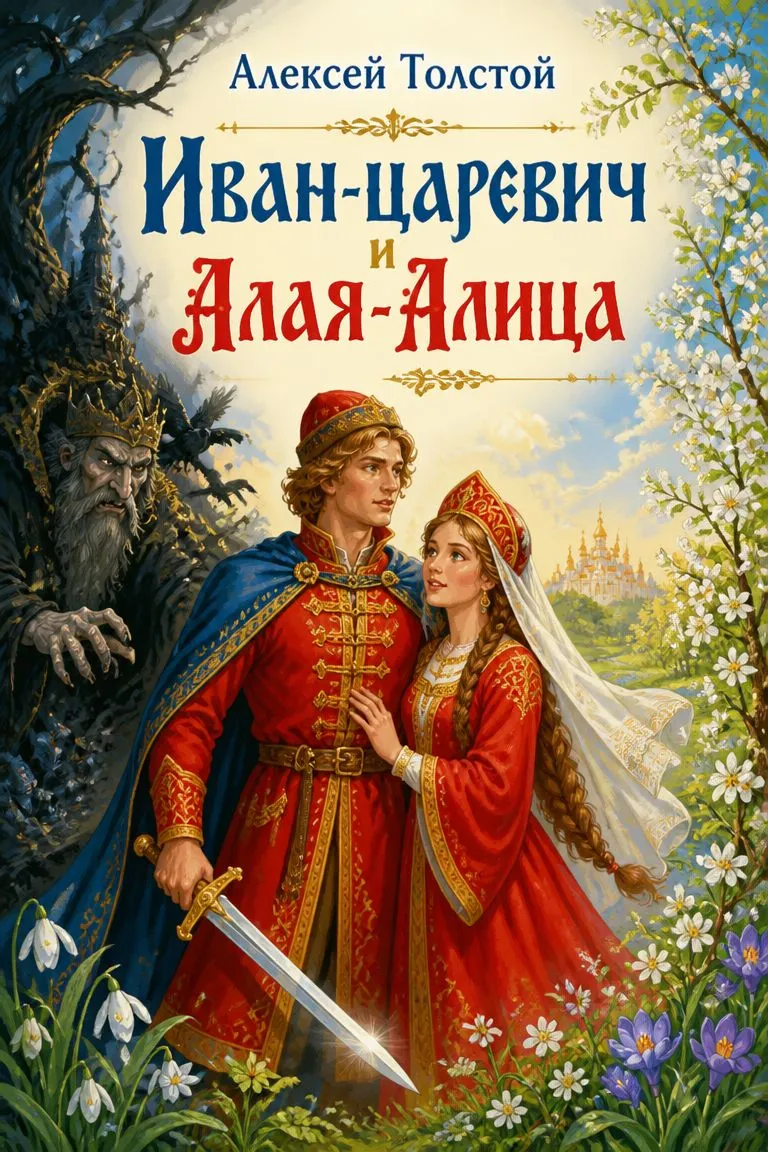 Иван-царевич и Алая-Алица — обложка книги