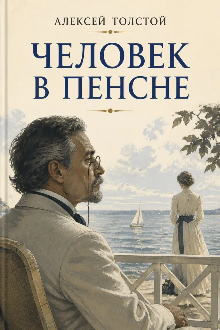 Человек в пенсне — обложка книги